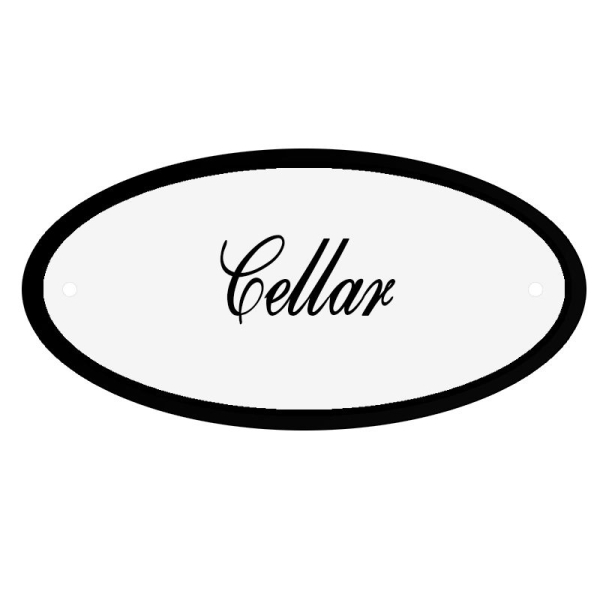 Deurbord Cellar