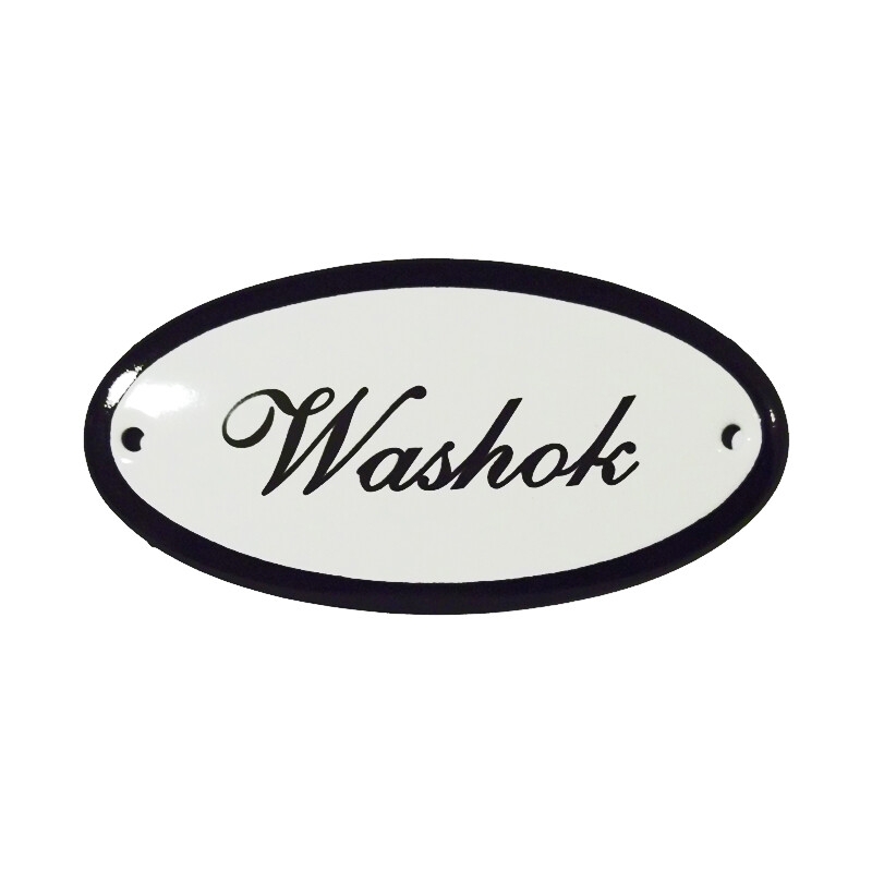 Deurbord Washok