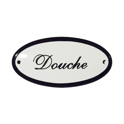 Deurbord Douche