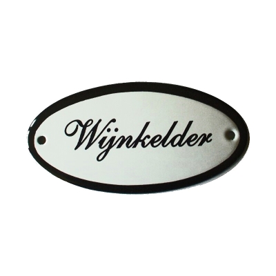 Deurbord Wijnkelder