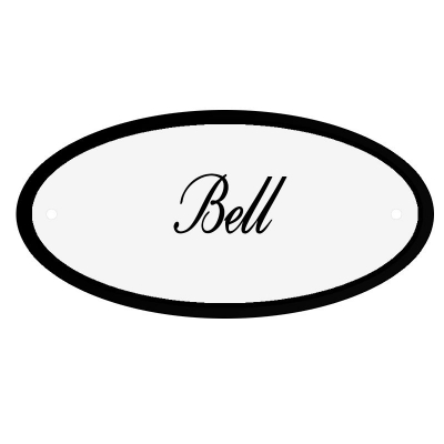 Deurbord Bell