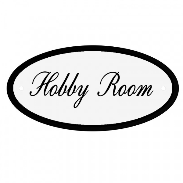 Deurbord Hobby Room