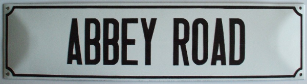 Straatnaambord Abbey Road