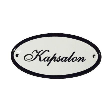 Deurbord Kapsalon