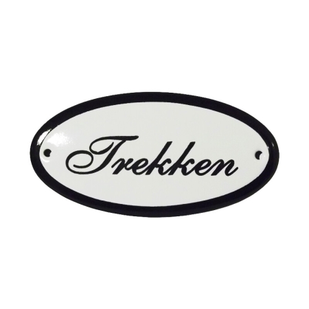 Deurbord Trekken