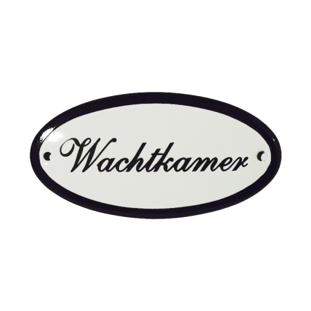 Deurbord Wachtkamer