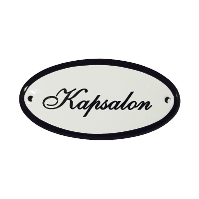 Deurbord Kapsalon
