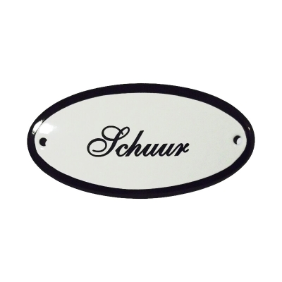 Deurbord Schuur