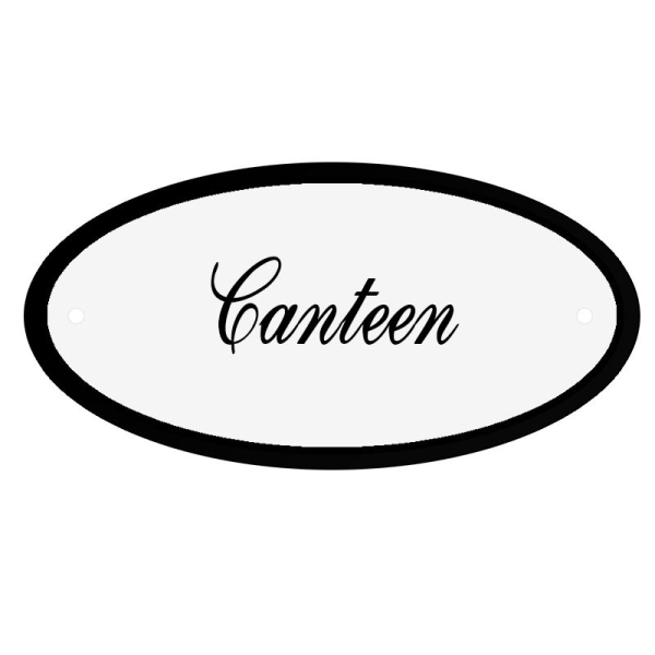 Deurbord Canteen